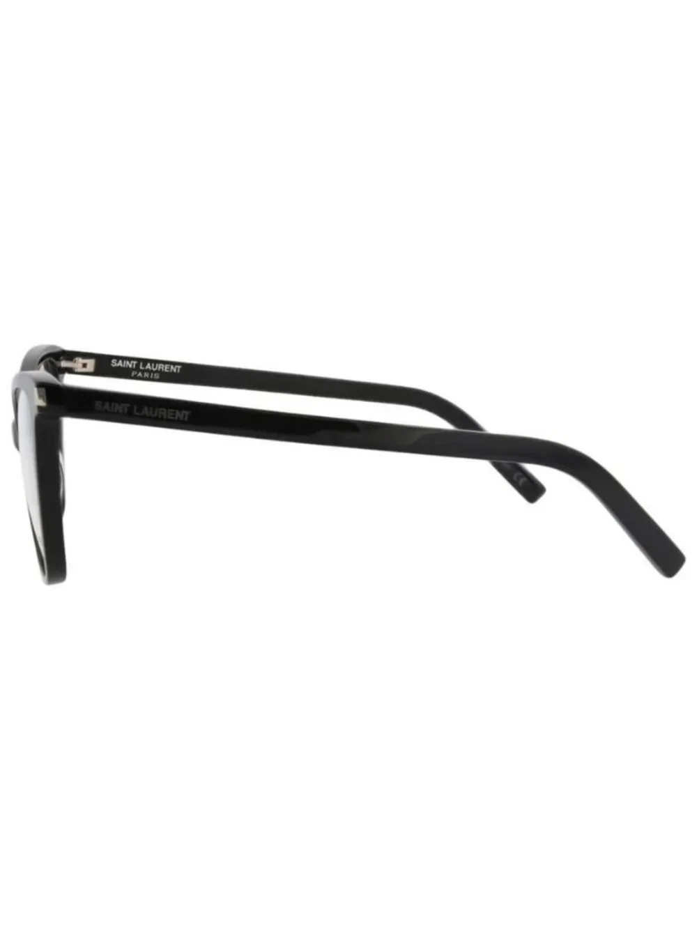 New Saint Laurent Womens Cat Eye Black Black Transparent Fashion Designer Eyegla